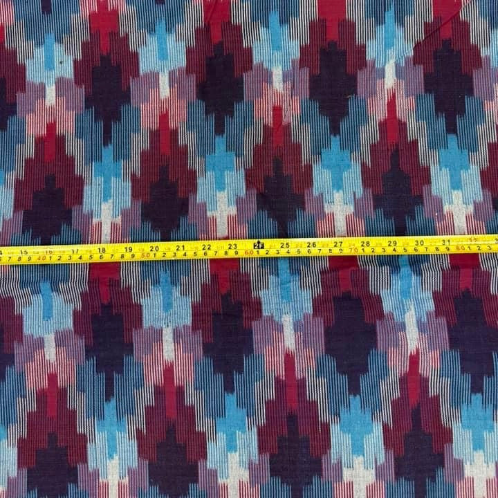 Valarie Cotton Ikat Sash Bag w/ Cloth