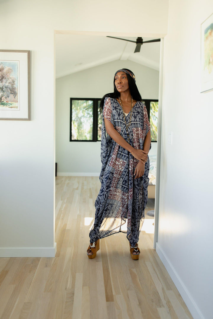 Petaluma Border Caftan