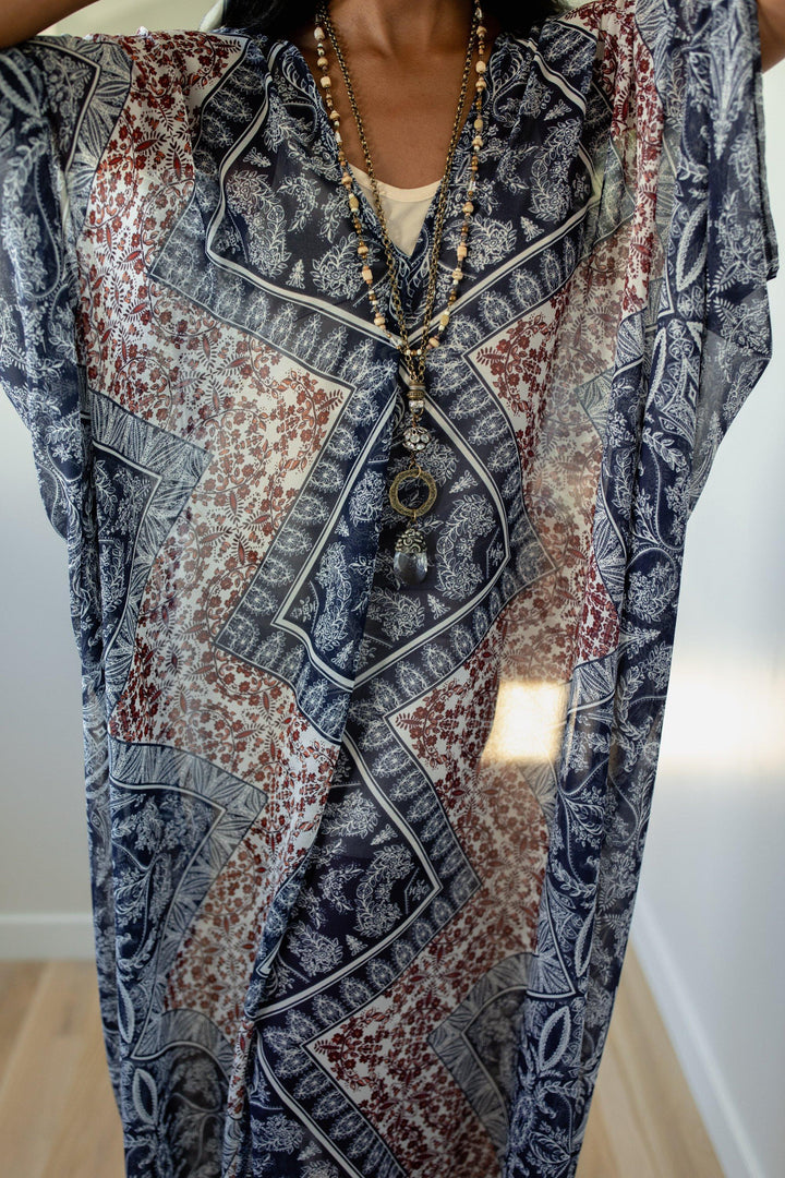 Petaluma Border Caftan
