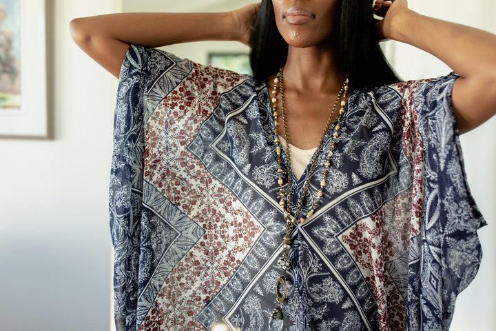 Petaluma Border Caftan