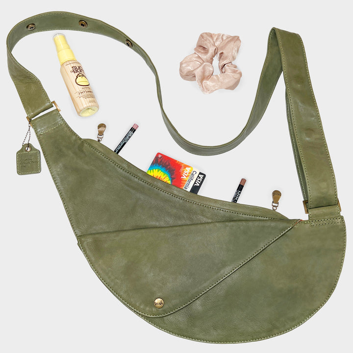 Mukisa Leather Half Sash