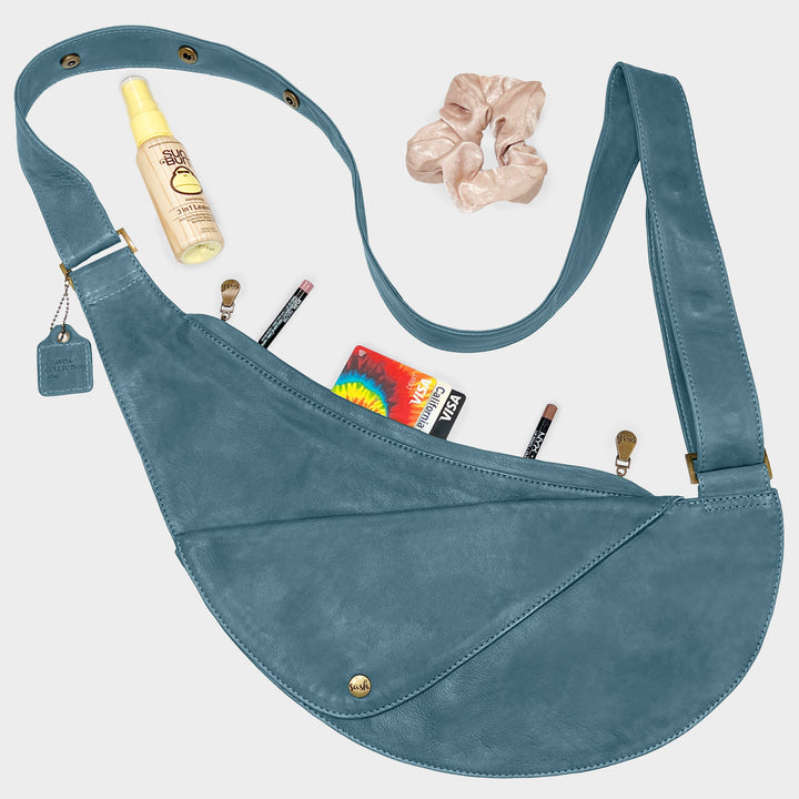 Mulunji Leather Half Sash