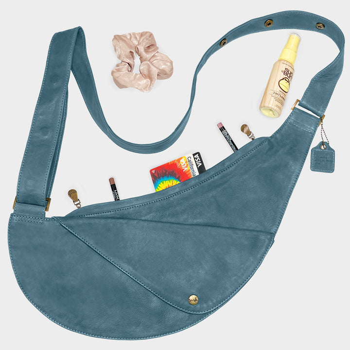 Mulunji Leather Half Sash