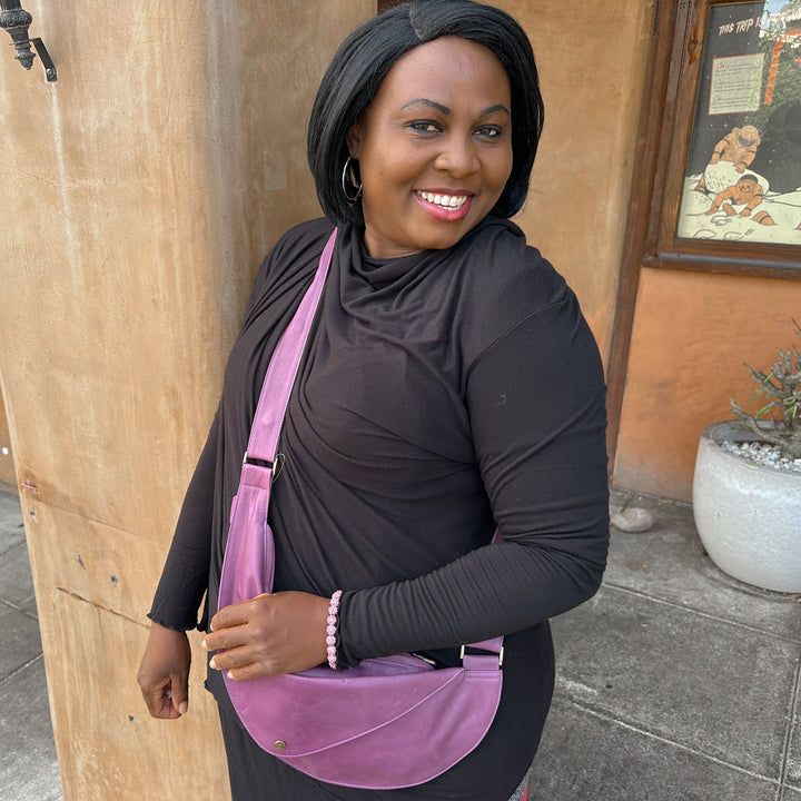 Suubi Leather Half Sash