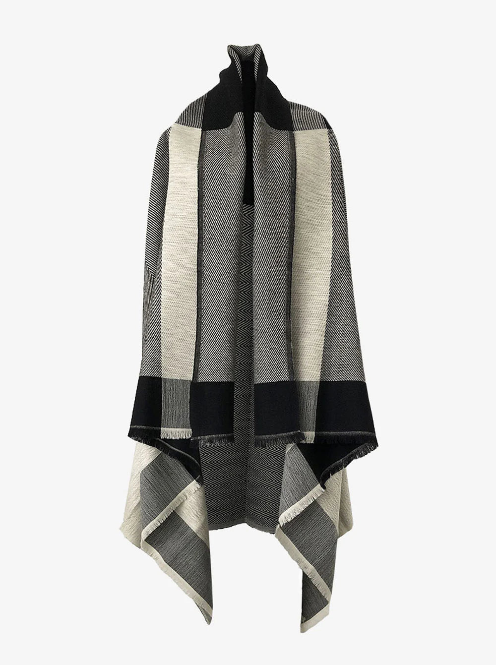 Infinity Cape- Black White