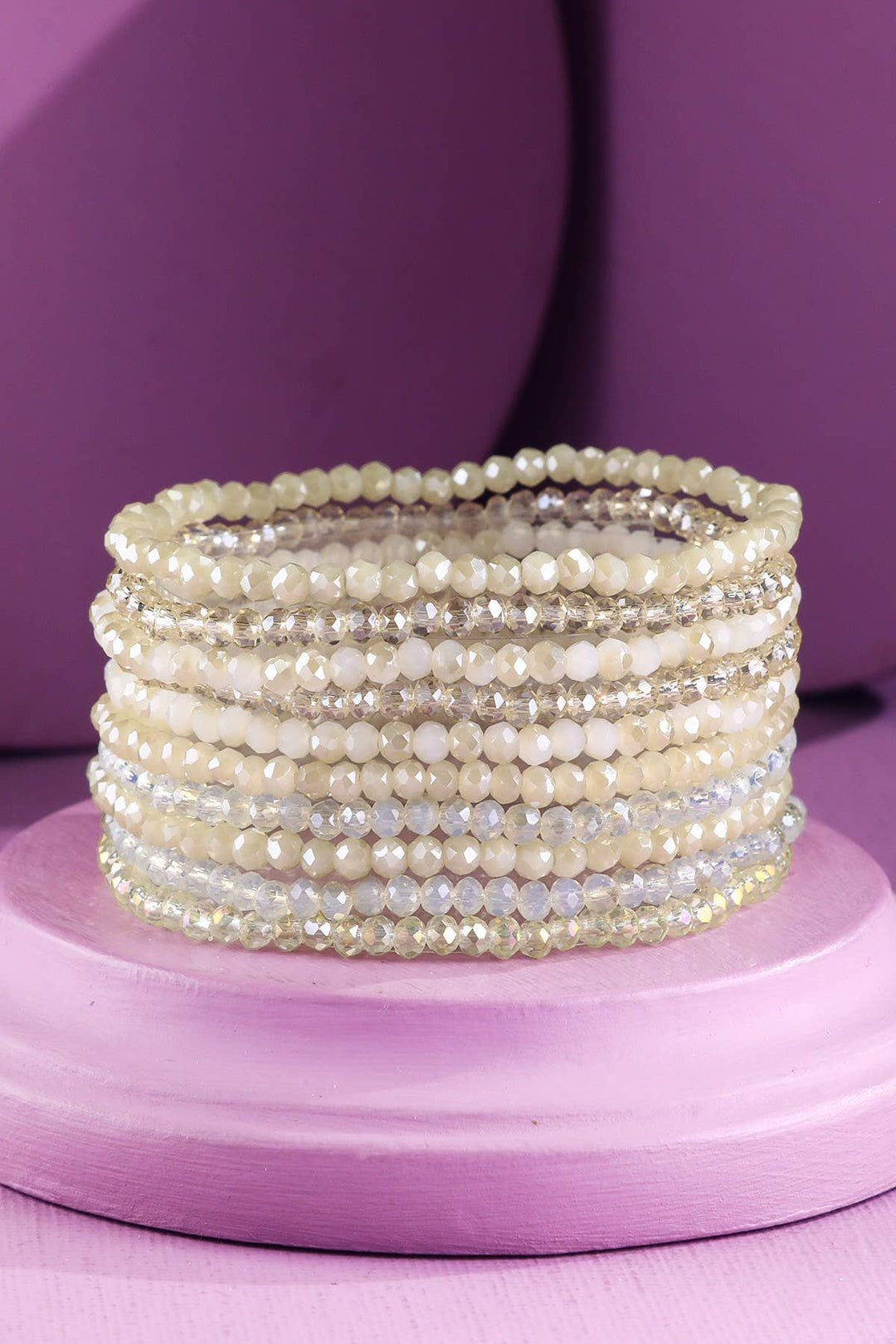 10 Piece Beaded Bracelet