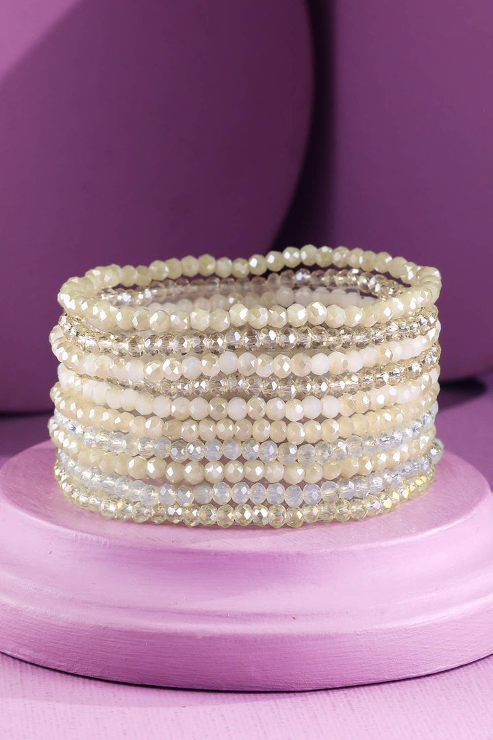 10 Piece Beaded Bracelet