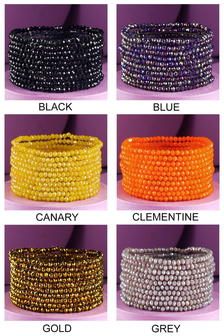 10 Piece Beaded Bracelet