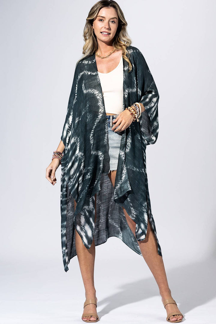 Shibori Tie-Dye Kimono