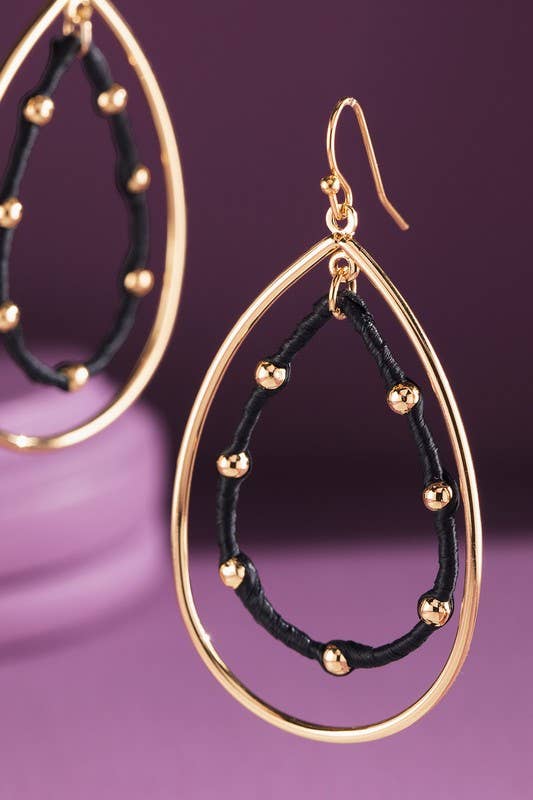 Teardrop Color Earrings