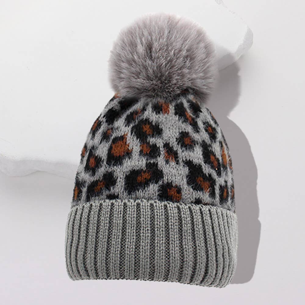 Leopard Beanie