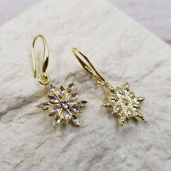Sparkling Zircon Earrings