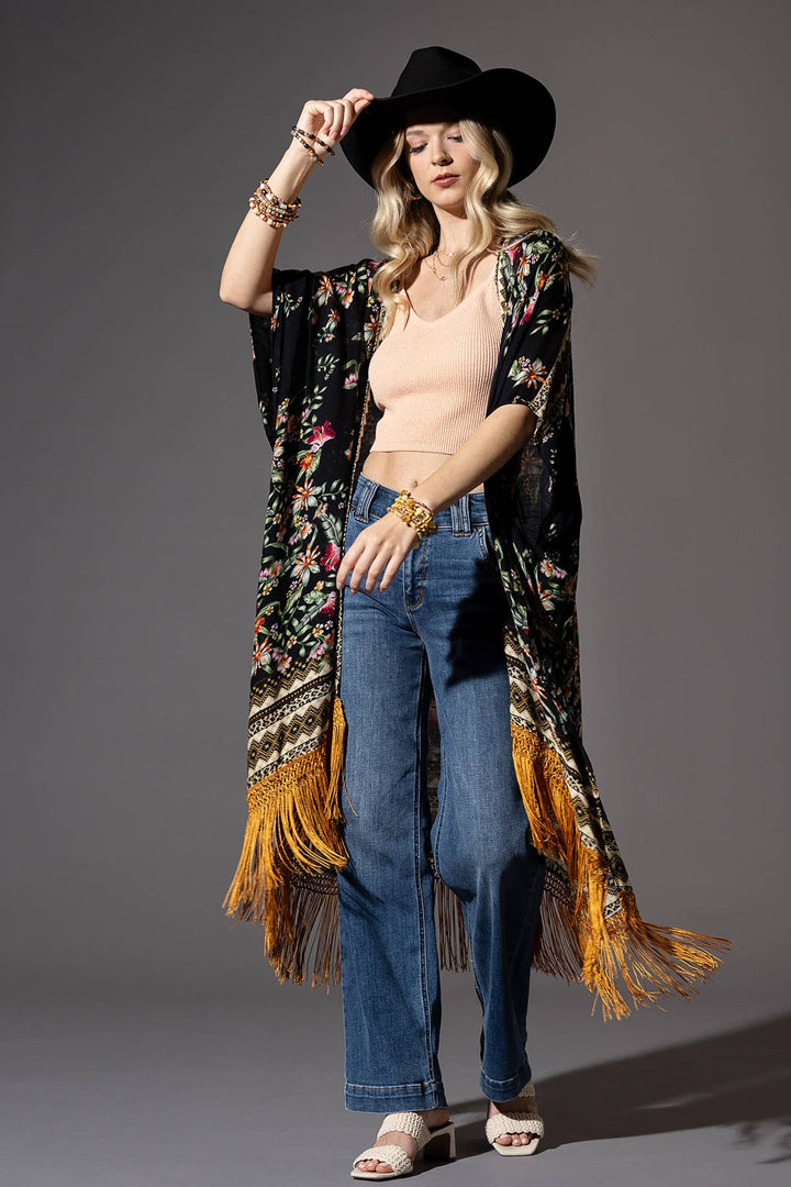 Gallia Floral Kimono
