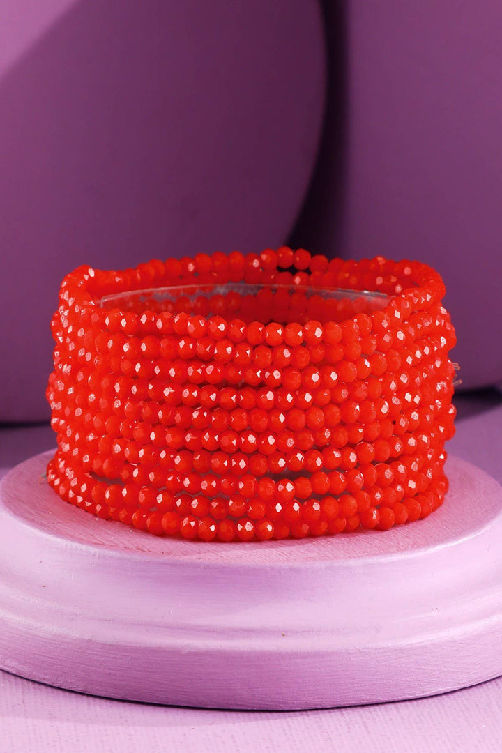 10 Piece Beaded Bracelet