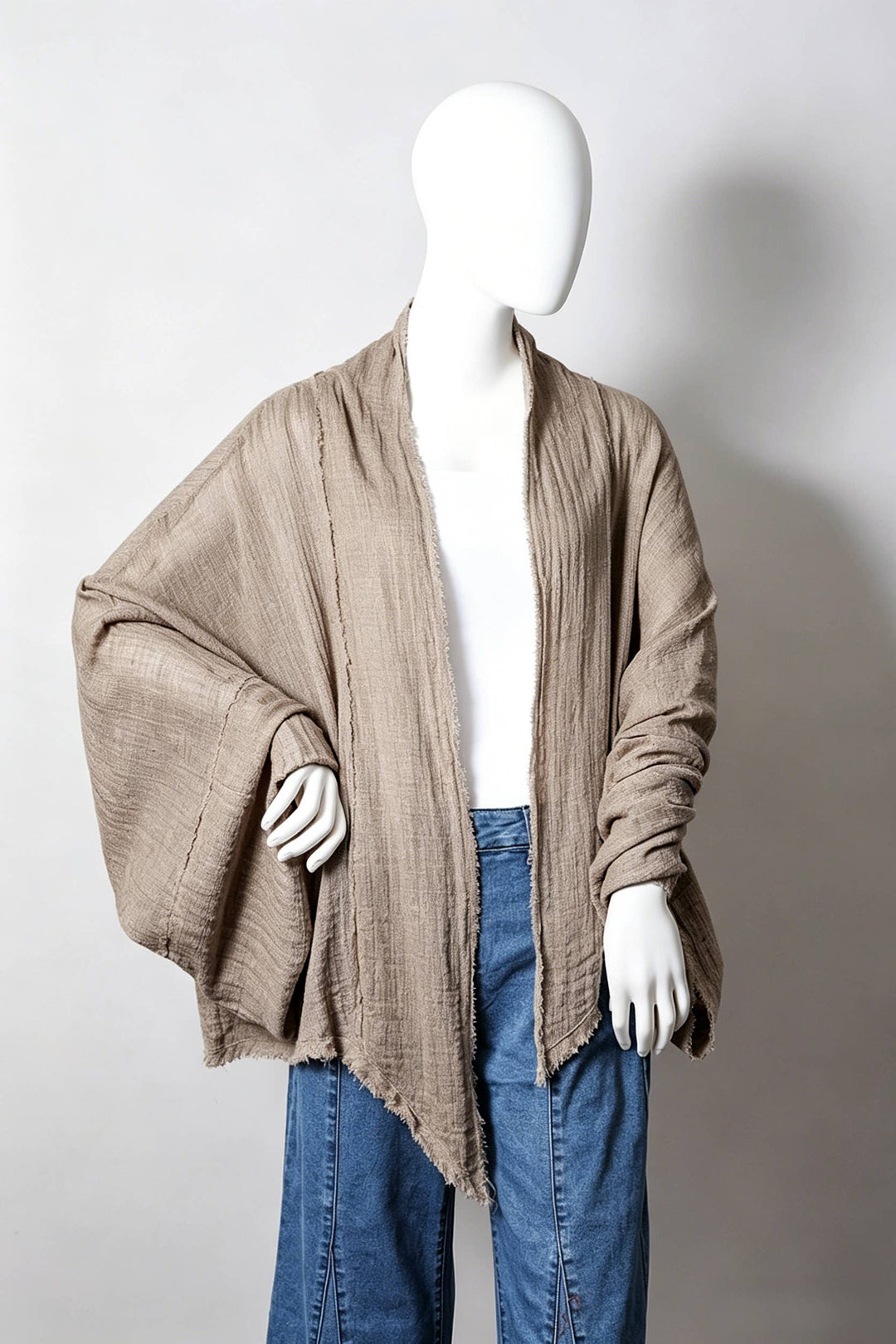 Flounce Sleeve Kimono