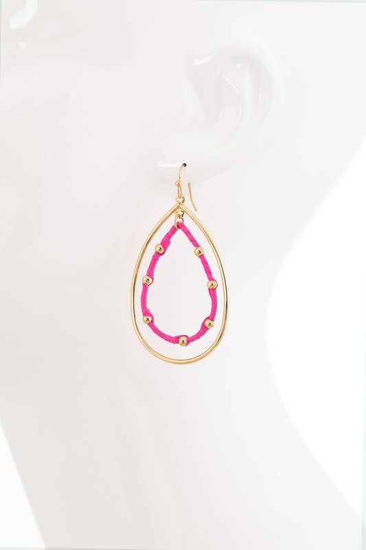 Teardrop Color Earrings