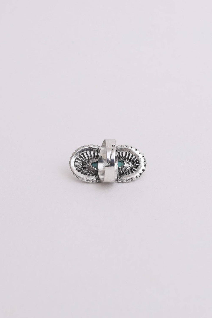 Go West Turquoise Ring - Silver