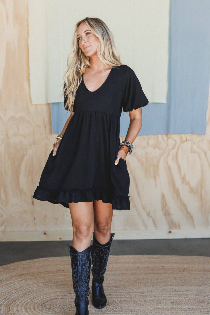 Best Intentions Black Dress
