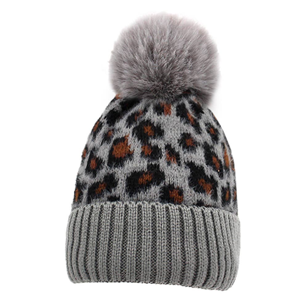 Leopard Beanie
