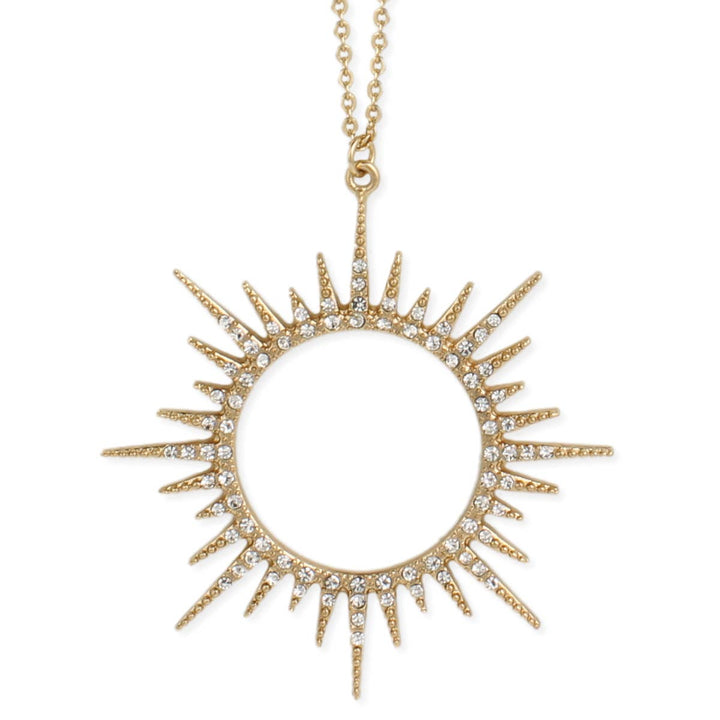 Sunburst Long Necklace