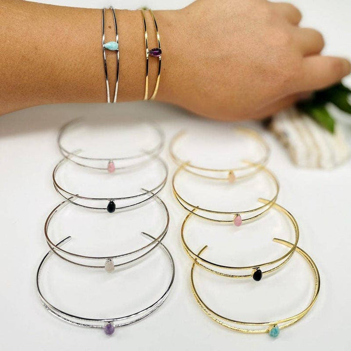 Crystal Droplet Bracelet