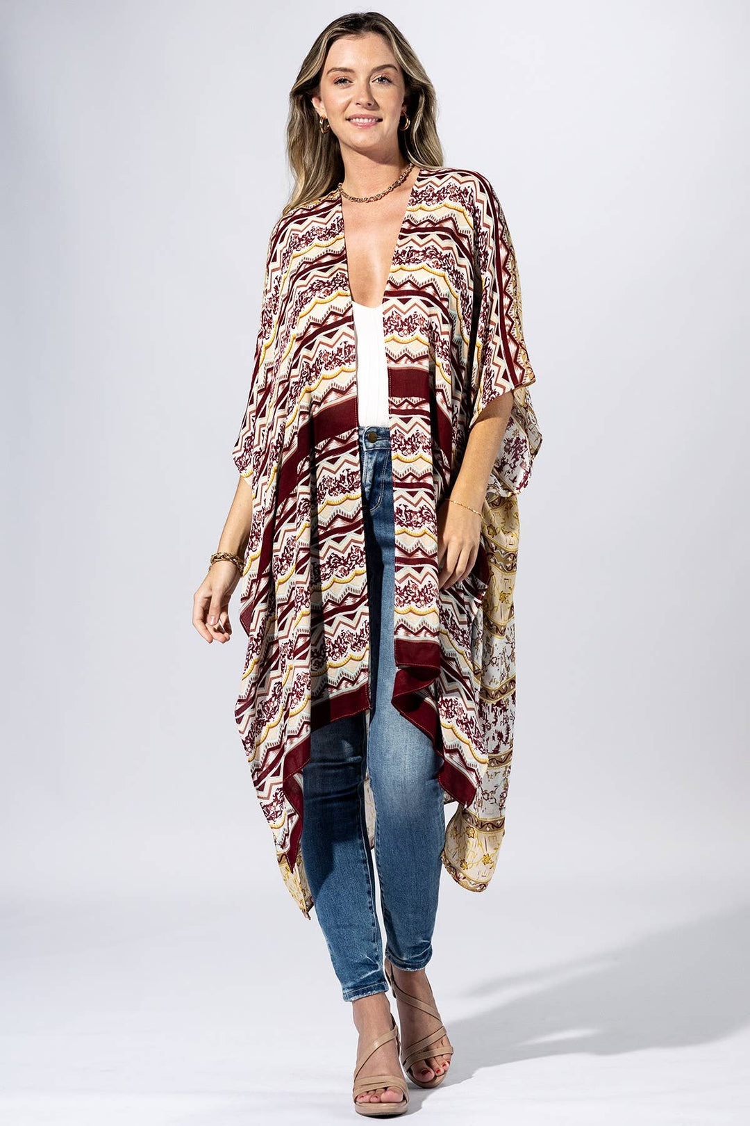 Saffron Garden Kimono