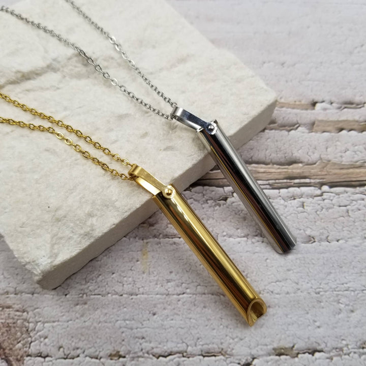 Relieve Anxiety Whistle Necklace