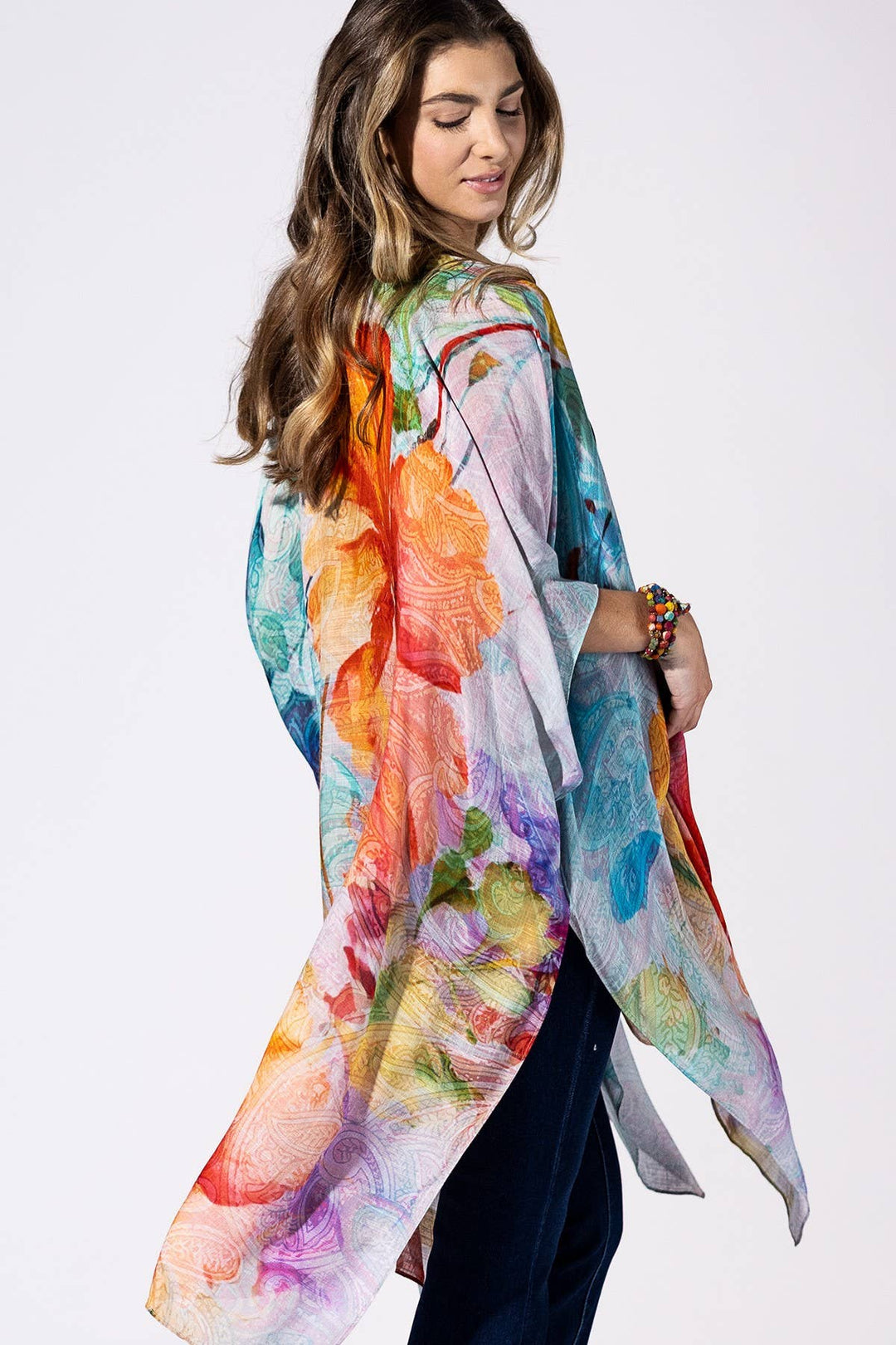 Island Petal Kimono