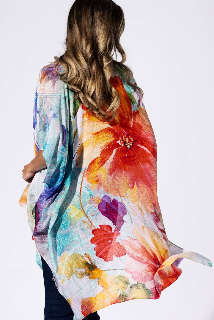 Island Petal Kimono