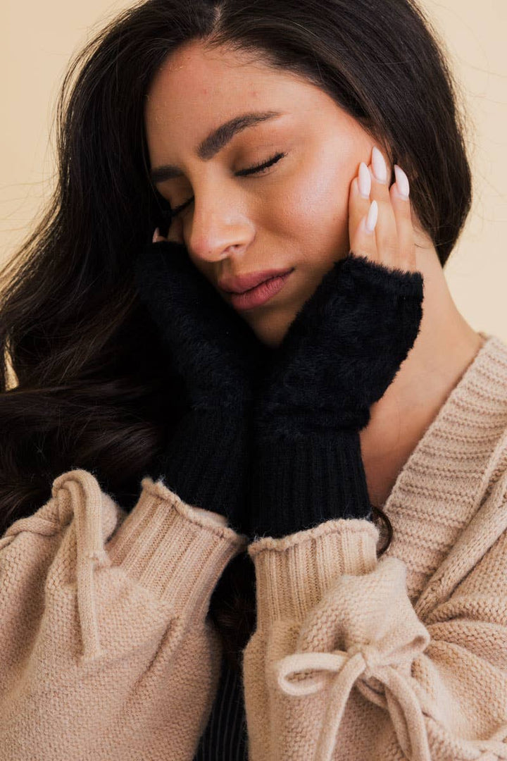 Fingerless Winter Gloves