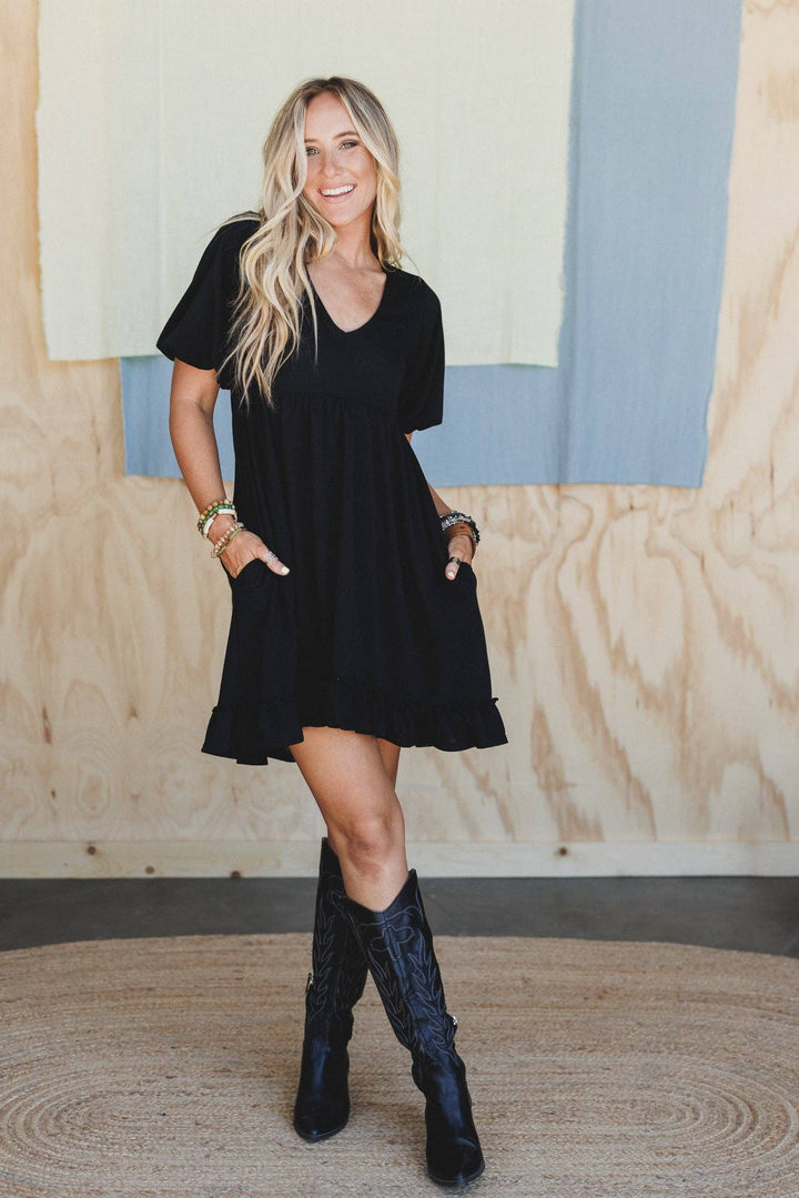 Best Intentions Black Dress