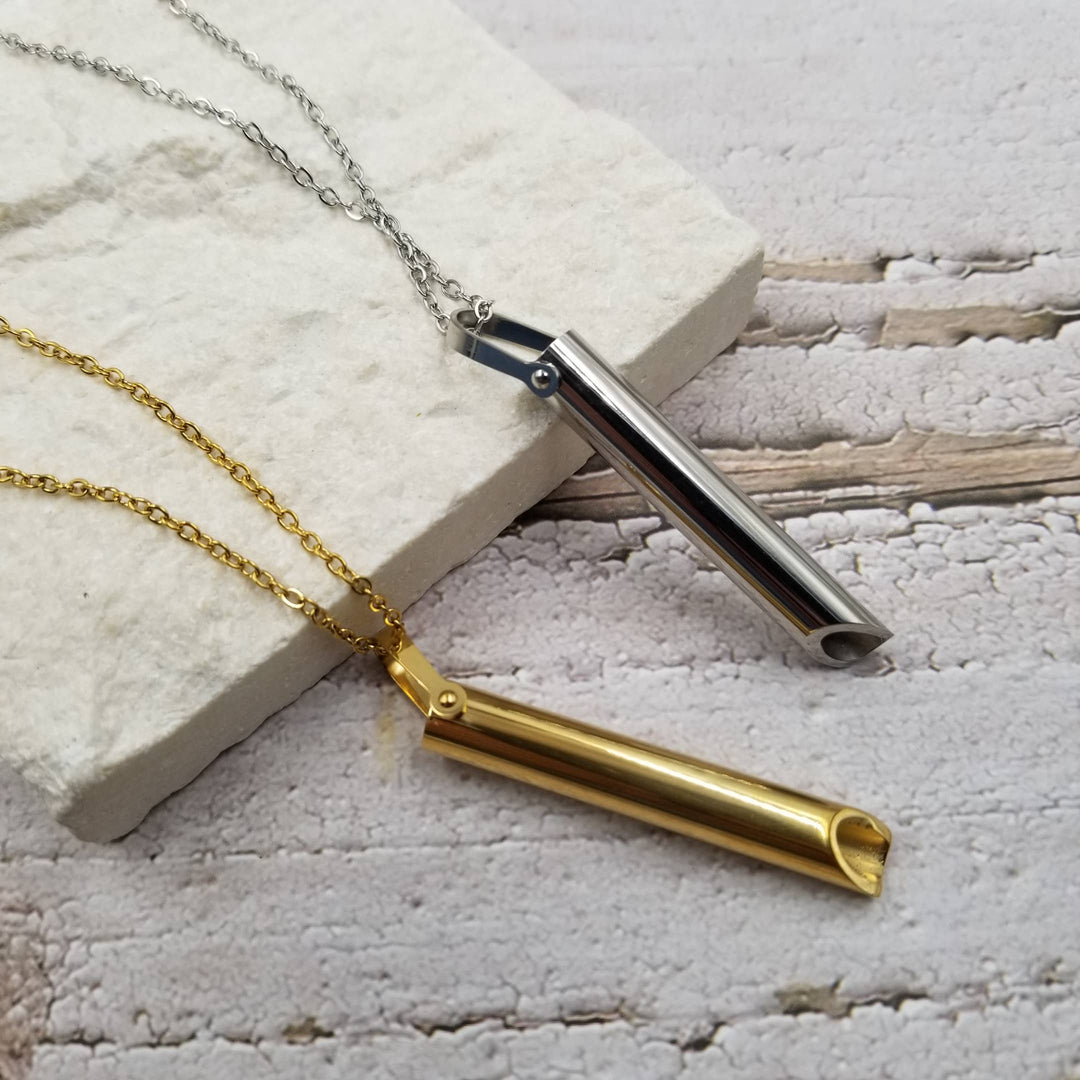 Relieve Anxiety Whistle Necklace