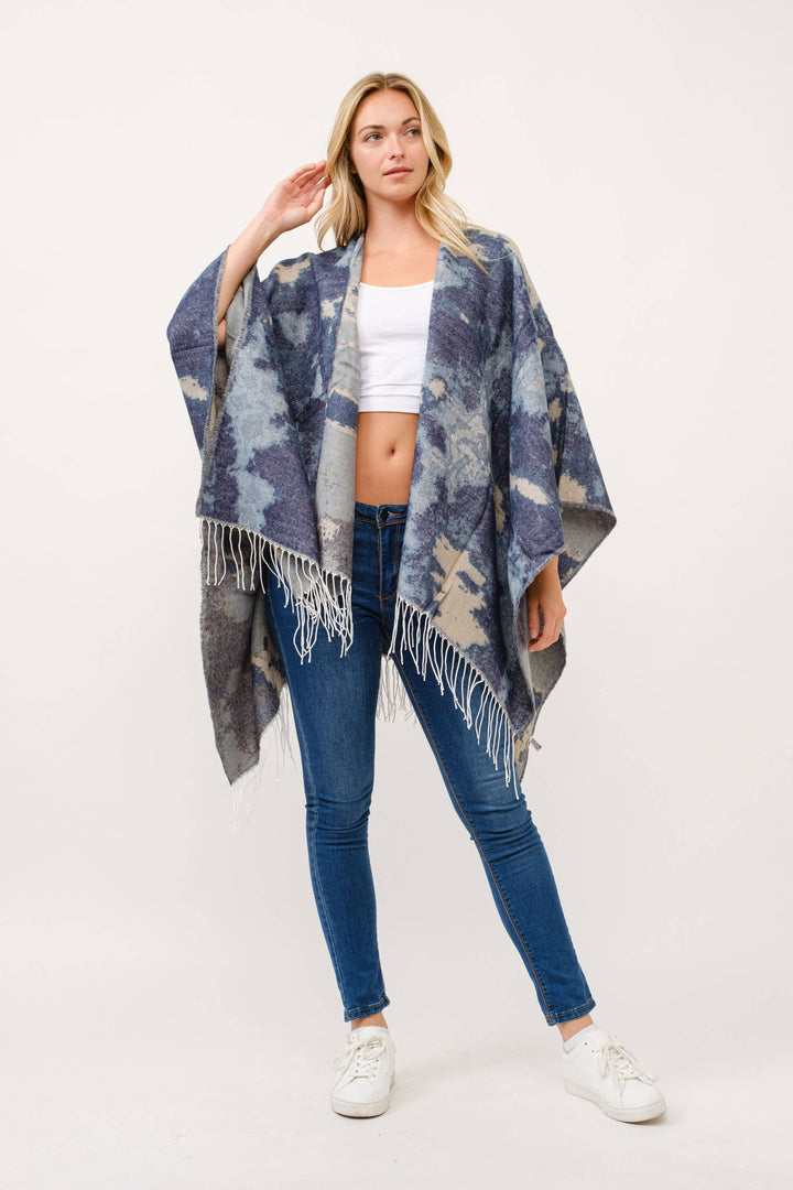 Luna Marble Ruana