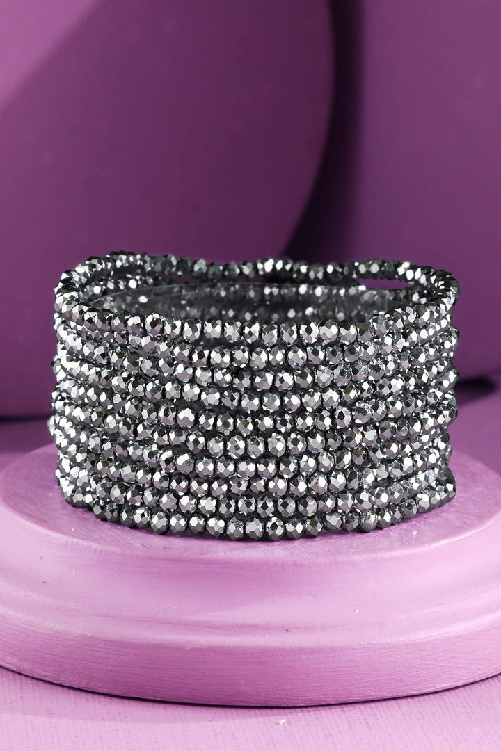 10 Piece Beaded Bracelet