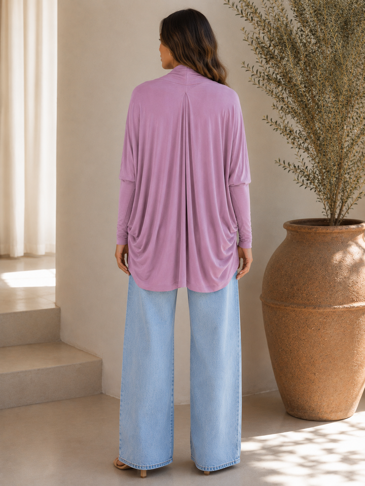 Paloma Knit Cardigan – Moon Orchid