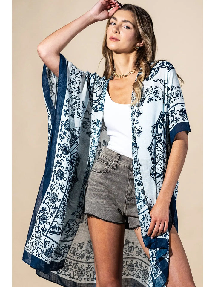 Santorini KImono