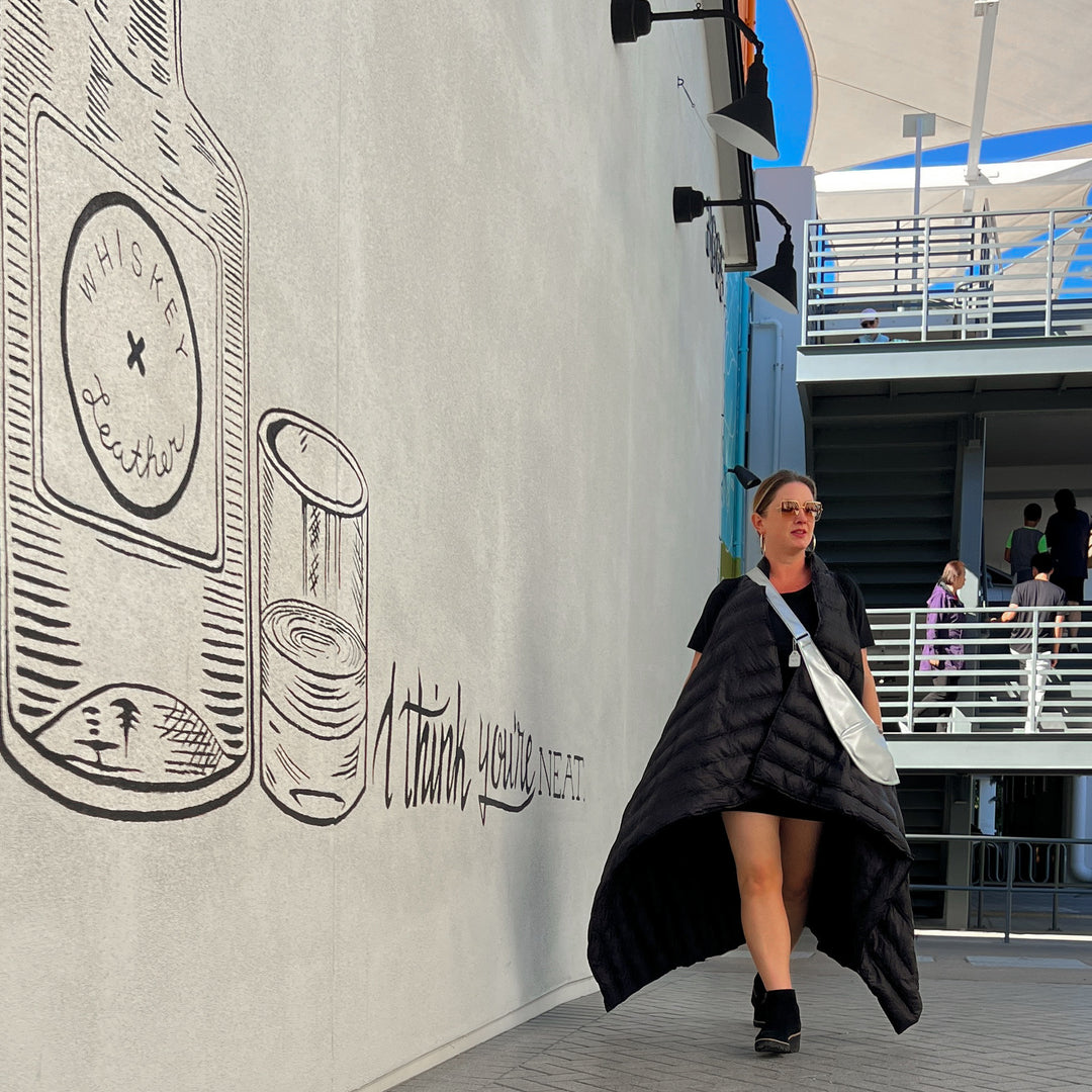 Sterling Faux Leather Sash Bag