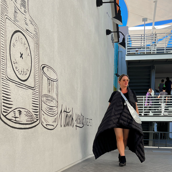 Sterling Faux Leather Sash Bag