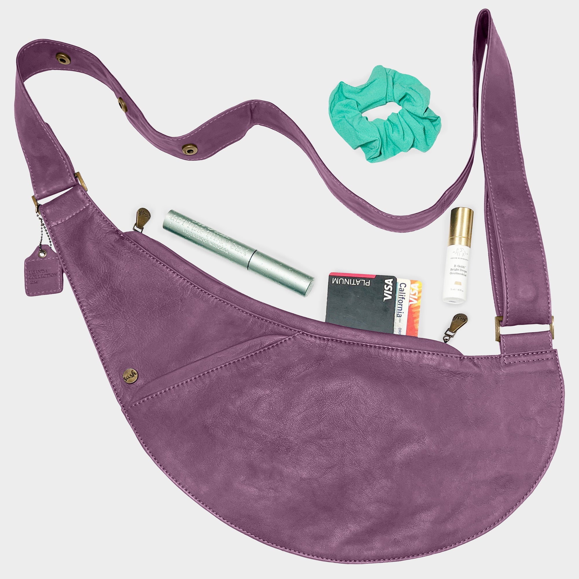 Suubi Leather Half Sash – Sash Bag