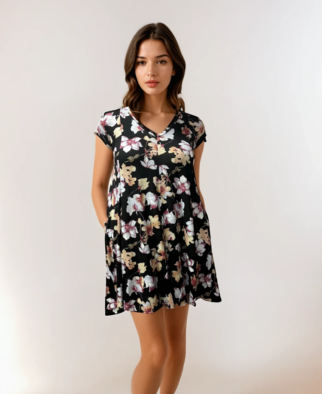 REMA Vania Tunic- Nocturnal Flora