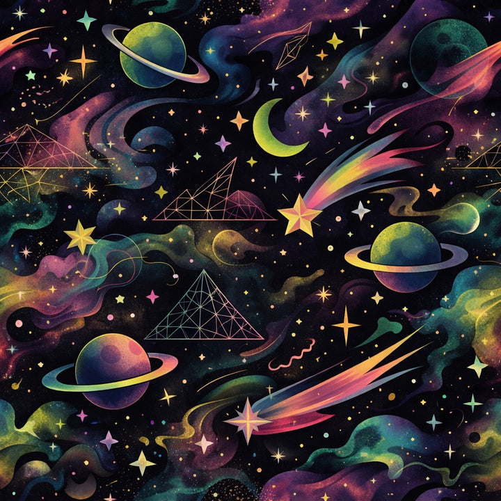 Midnight Berry Nylon Sash Bag