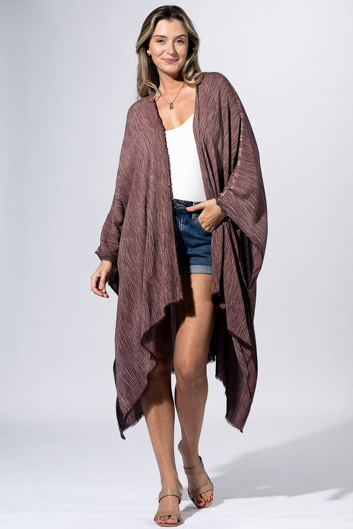 Amaranth Mist Kimono