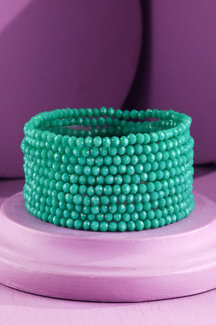 10 Piece Beaded Bracelet