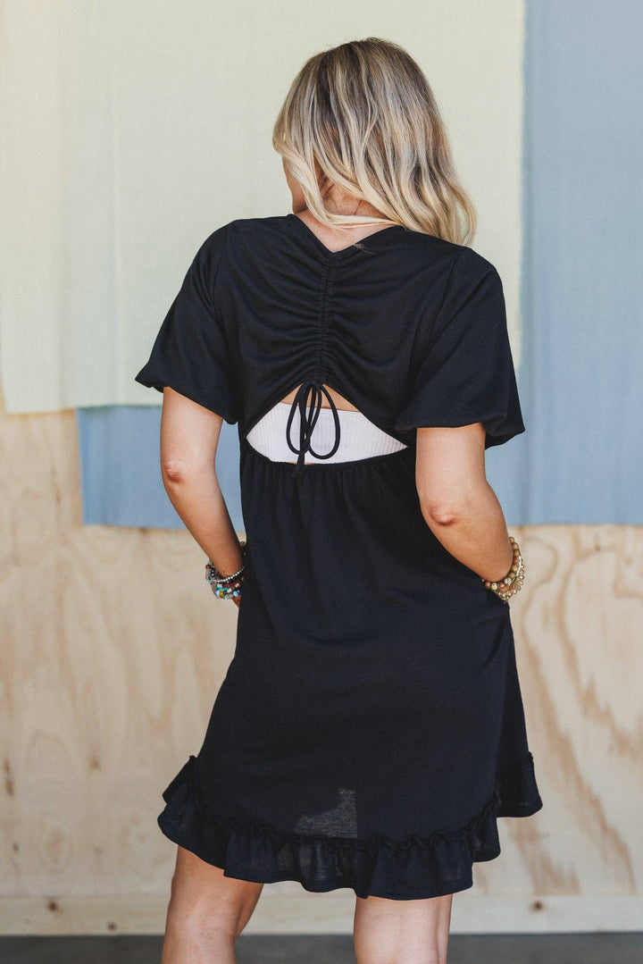 Best Intentions Black Dress