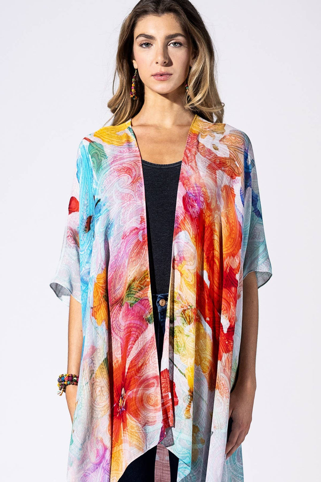 Island Petal Kimono