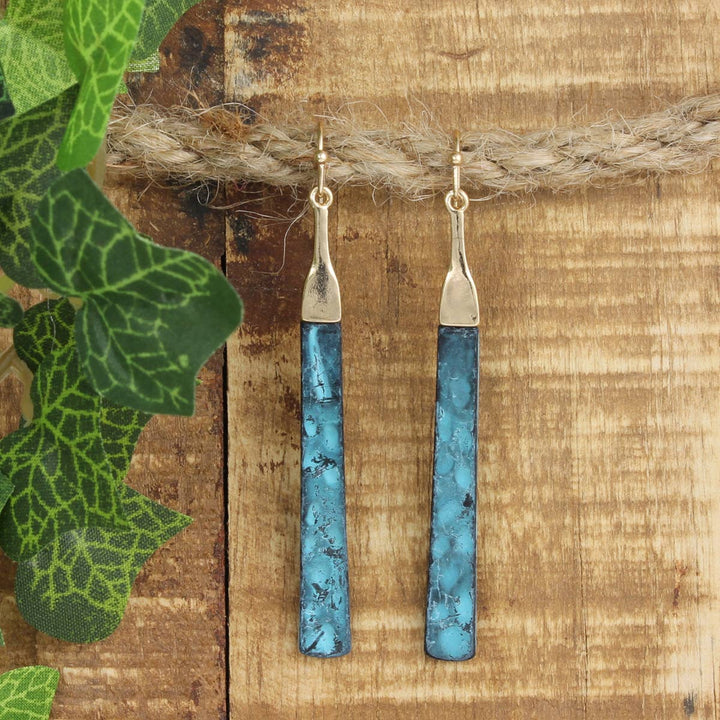 Gold Patina Earrings