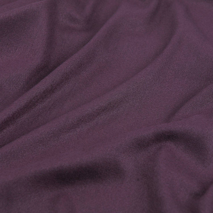 Purple Gray Cashmere Shawl Scarf