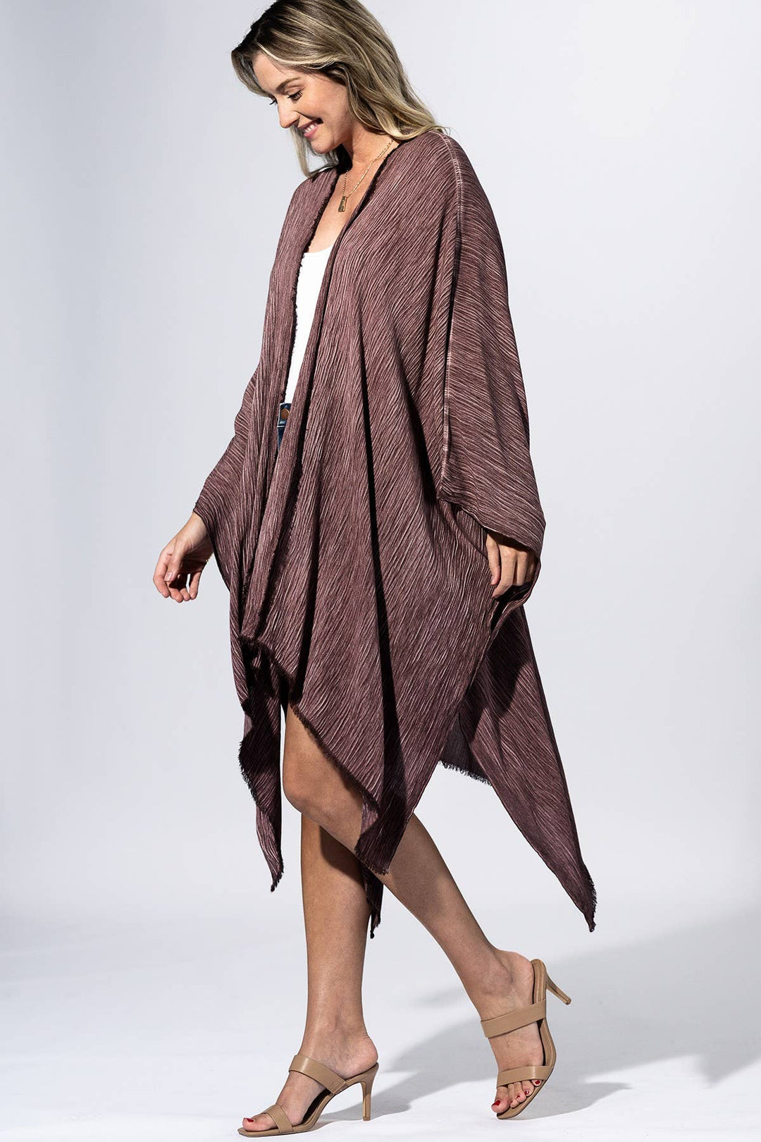 Amaranth Mist Kimono
