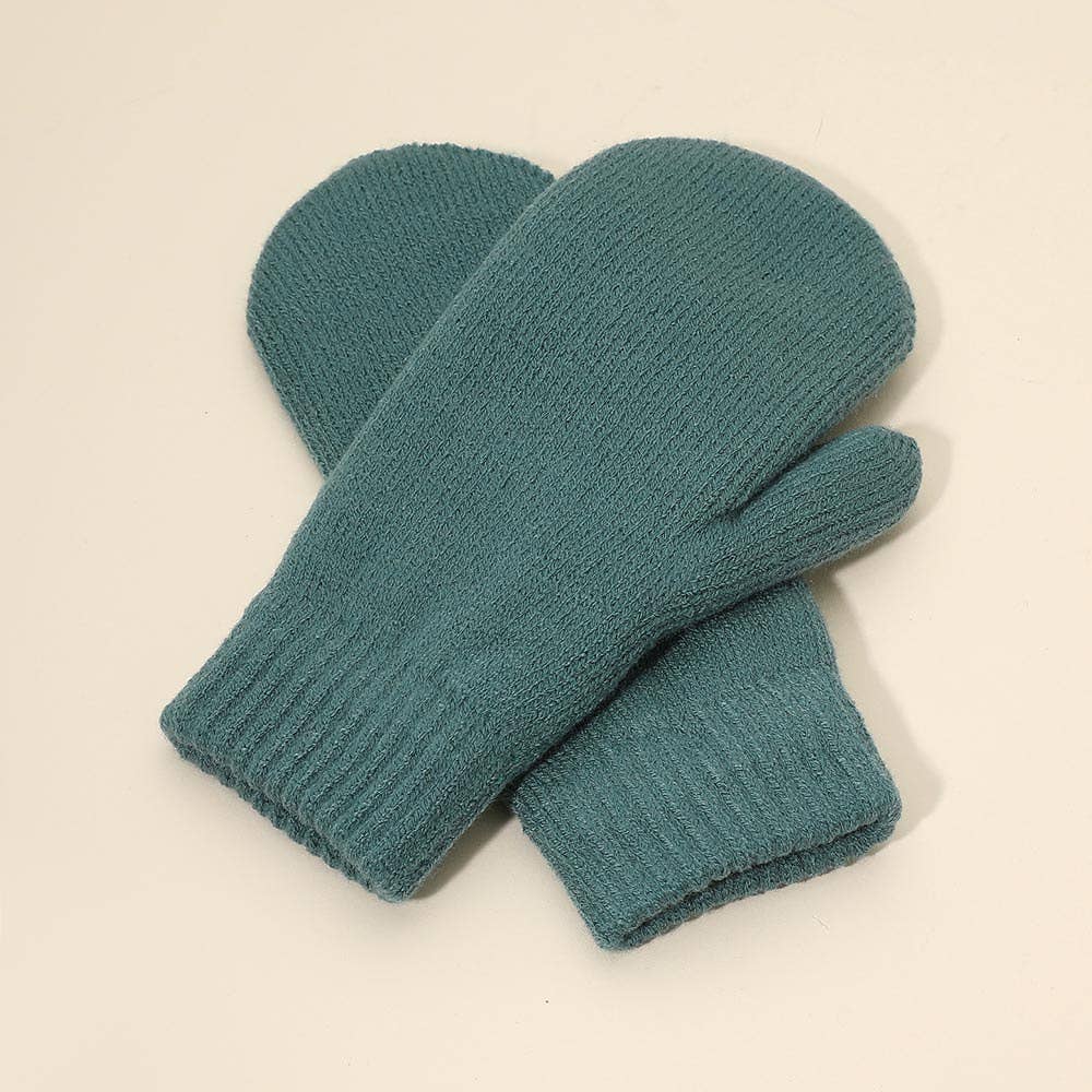 Chenille Lined Mittens