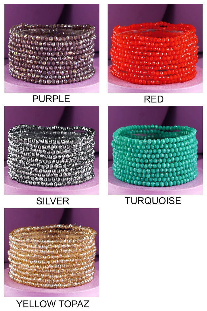 10 Piece Beaded Bracelet